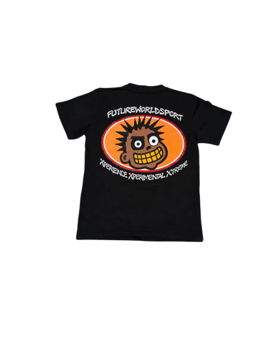 XPERIENCE Graphic Tee — Black / Orange