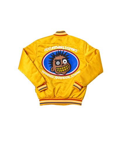 FUTUREWORLDSPORT / SATIN VARSITY — GOLD