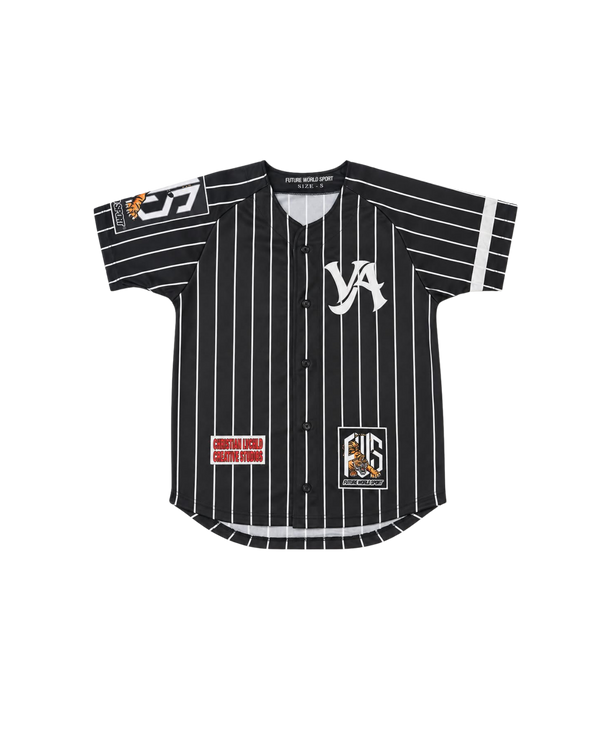 Black Virginia Vintage Baseball Jersey by Christian LVCHLD