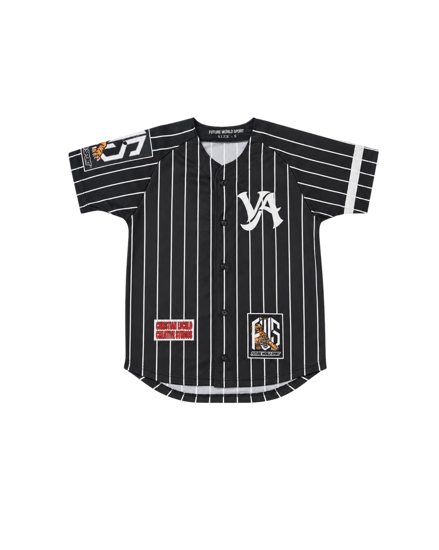Black Virginia Vintage Baseball Jersey by Christian LVCHLD