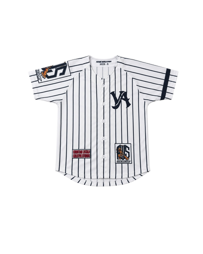 White Virginia Vintage Baseball Jersey by Christian LVCHLD